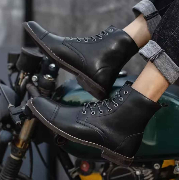 Renzo Lombardi Leather Boots