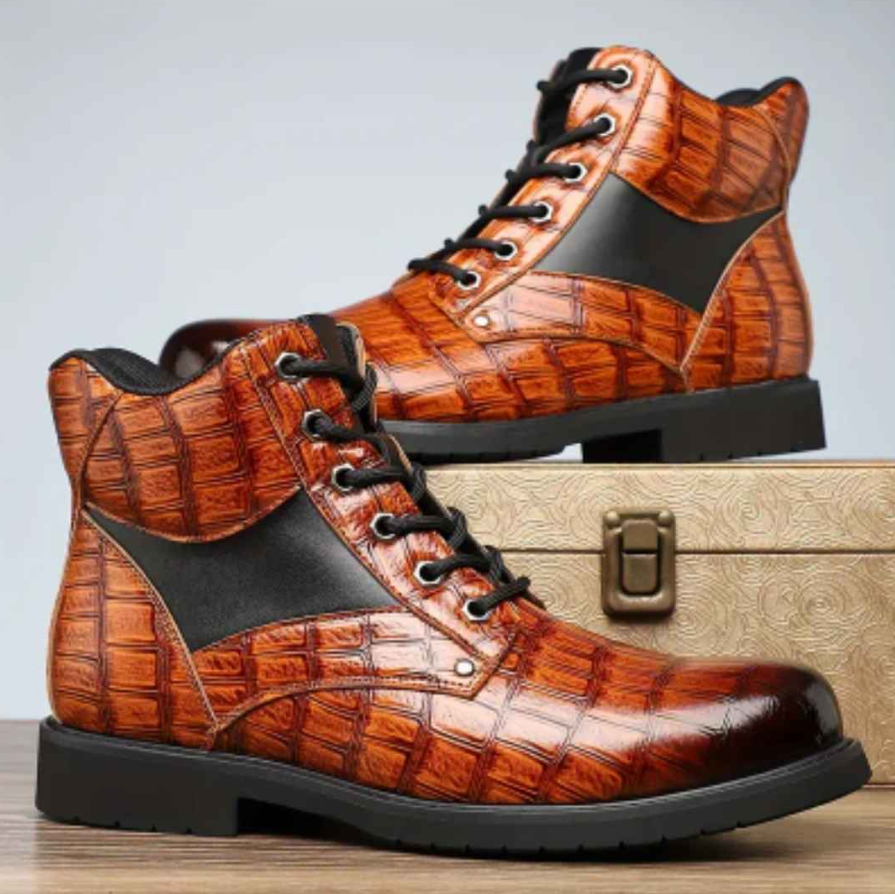 Nicola Caruso Leather Boots