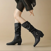 Botticelli Buckle Slouch Boots