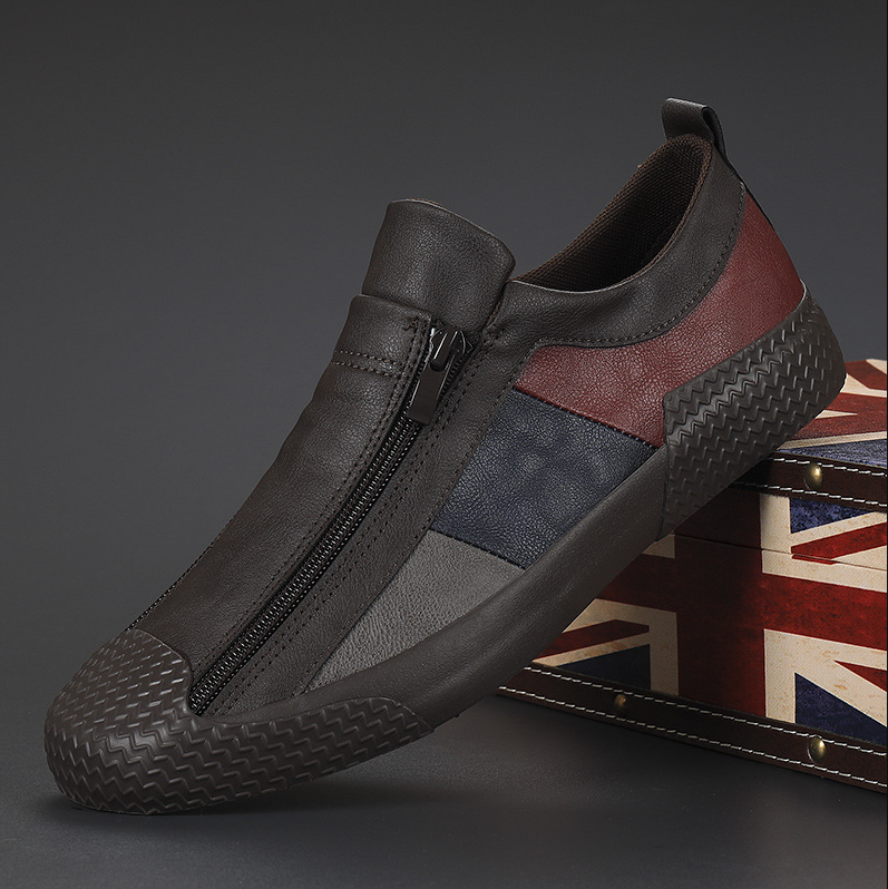 Marlon Zip-Up Sneakers