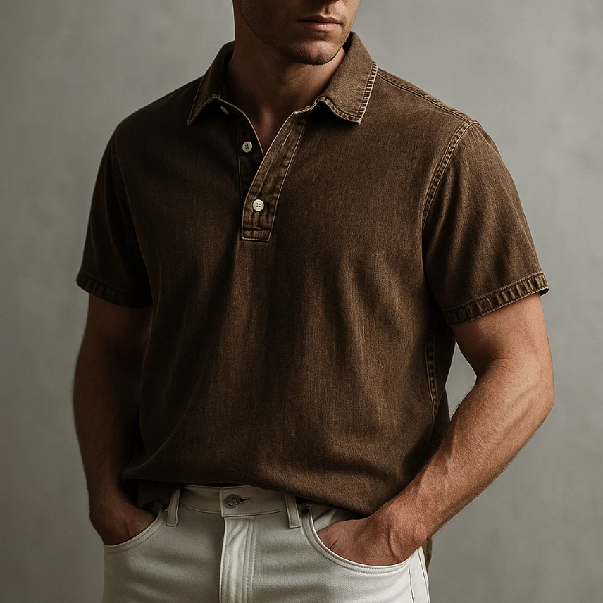 Pembroke Washed Cotton Polo