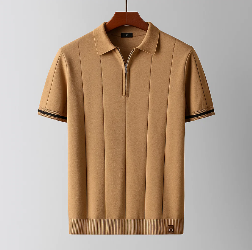 Alcott Zip Polo