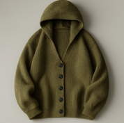 Owen Hooded Knit Cardigan