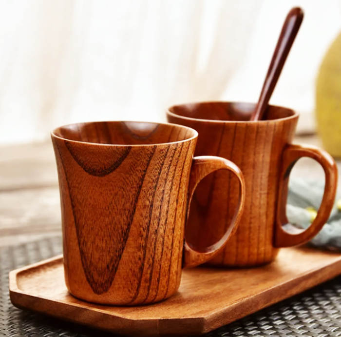 JujubeBrew Wooden Cups