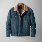 Maverick Sherpa Denim Jacket
