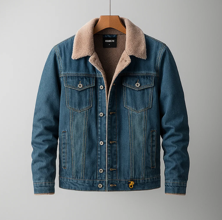 Maverick Sherpa Denim Jacket