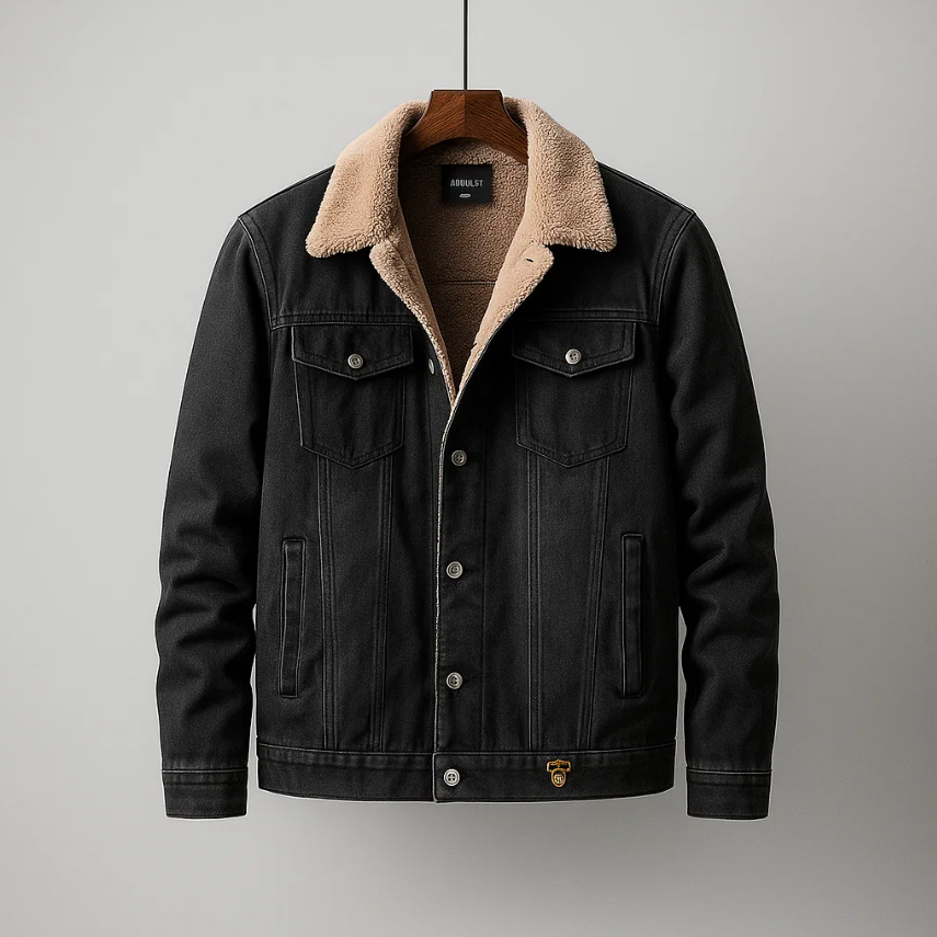 Maverick Sherpa Denim Jacket