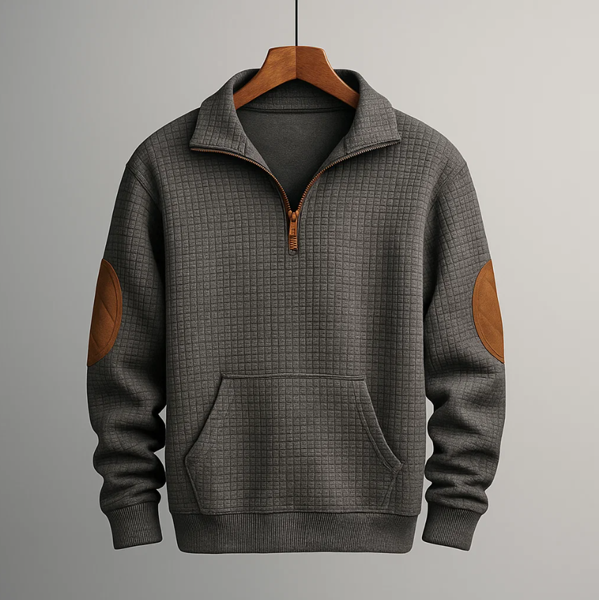 Beckham Waffle-Knit Sweater