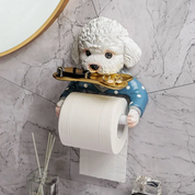 Paws & Roll Dog Toilet Paper Holder