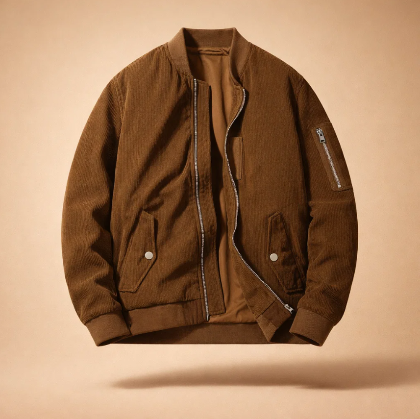 Milton Corduroy Bomber Jacket