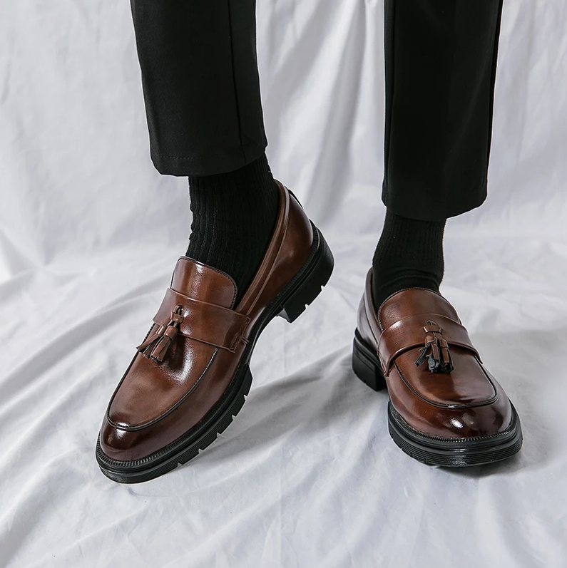 Tasslo Genuine Leather Loafers