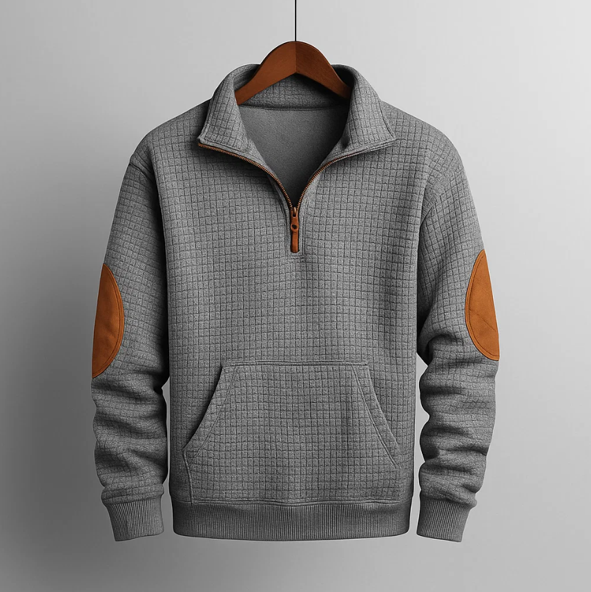 Beckham Waffle-Knit Sweater