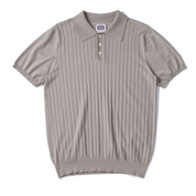 Salvatore Caruso Retro Ribbed Polo