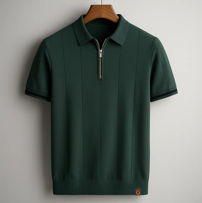 Alcott Zip Polo