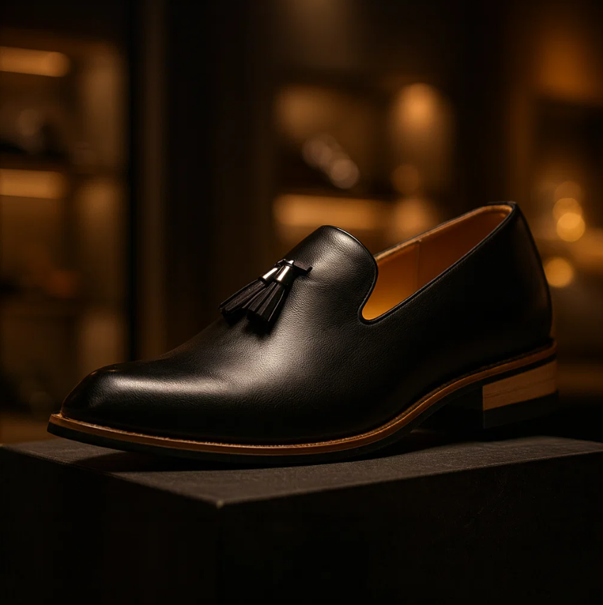 Vance Leather Tassel Loafers