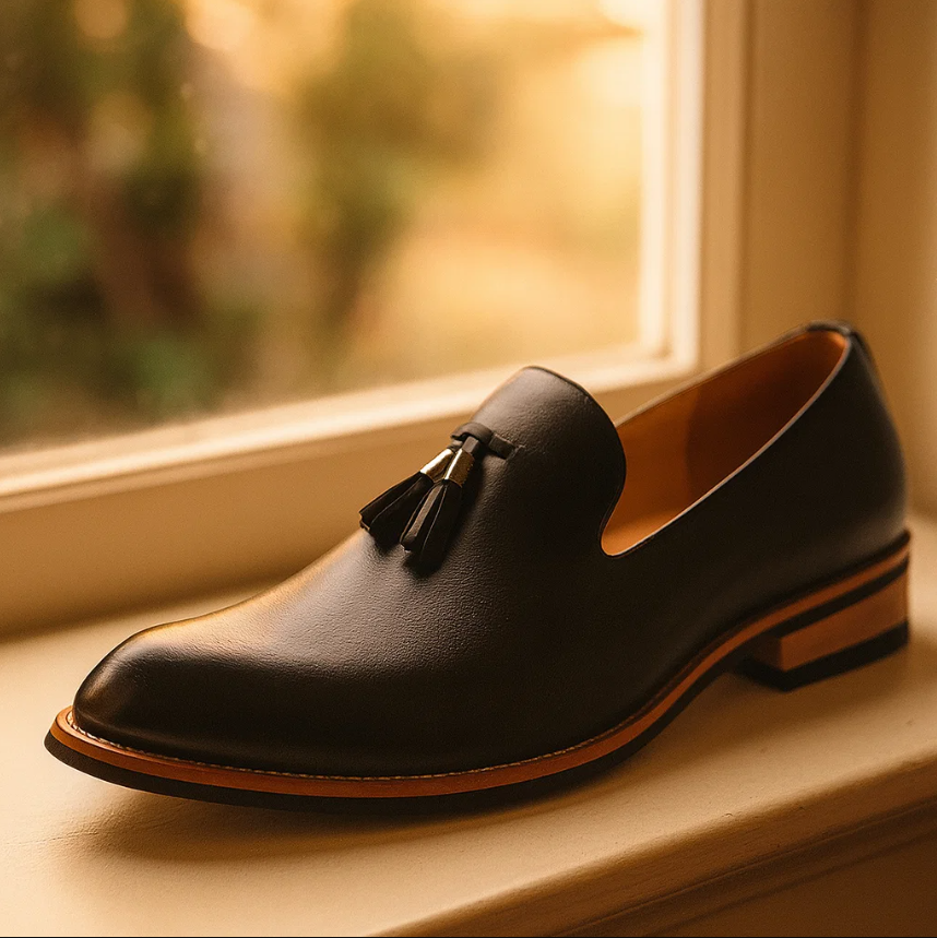 Vance Leather Tassel Loafers