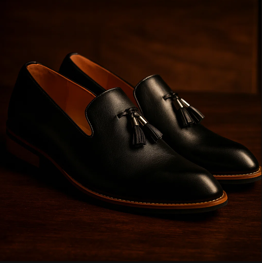 Vance Leather Tassel Loafers