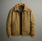 Enrico Bruni Fleece Bomber Jacket
