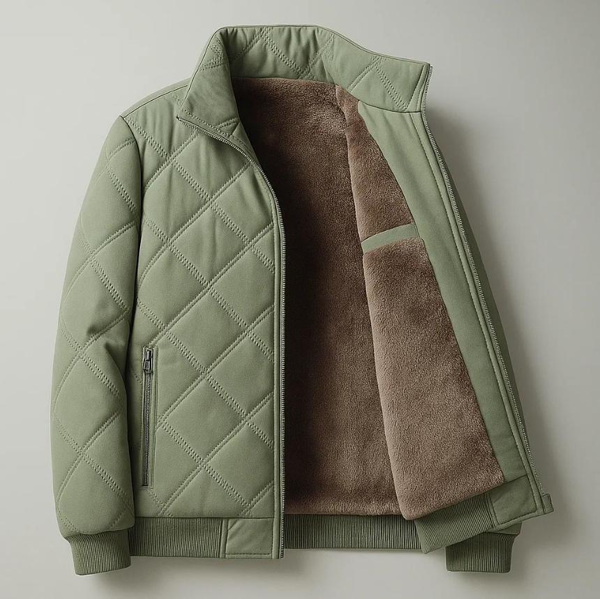 Belmont Quilted Sherpa Jacket
