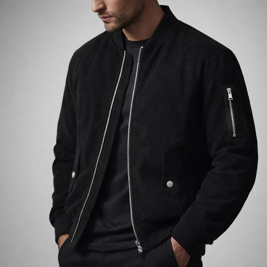 Milton Corduroy Bomber Jacket