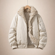 Carson Fur Bomber Jacket