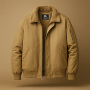 Enrico Bruni Fleece Bomber Jacket