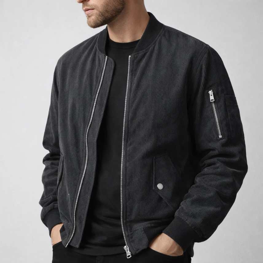 Milton Corduroy Bomber Jacket