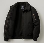 Enrico Bruni Fleece Bomber Jacket
