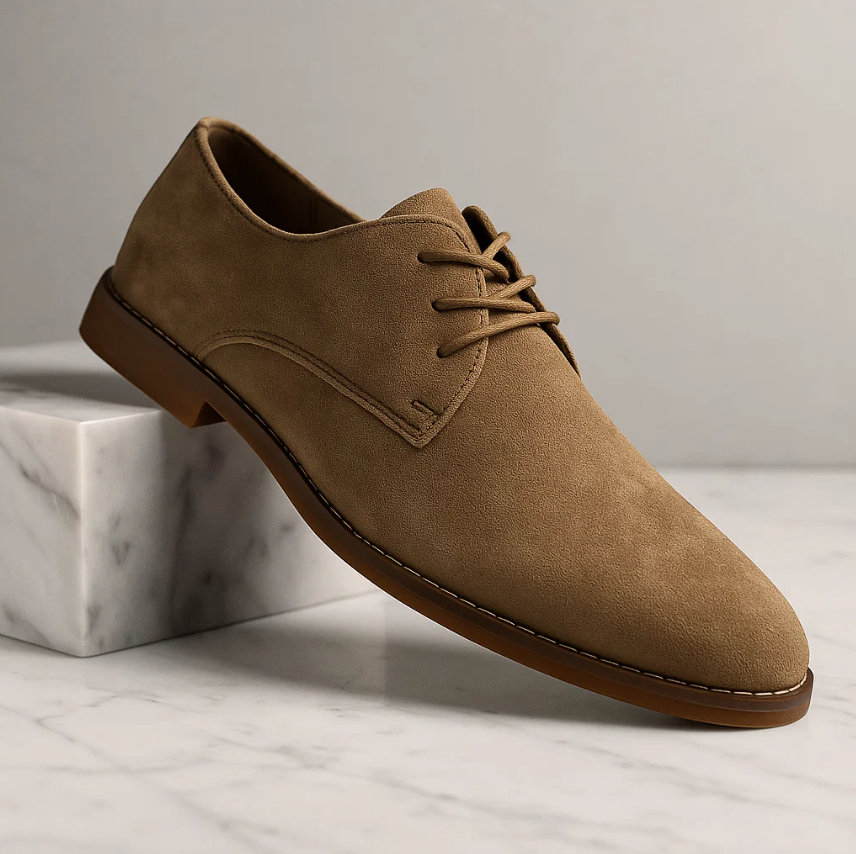 Callum Suede Derby Shoes