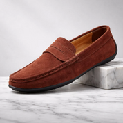 Westwood Suede Penny Loafers