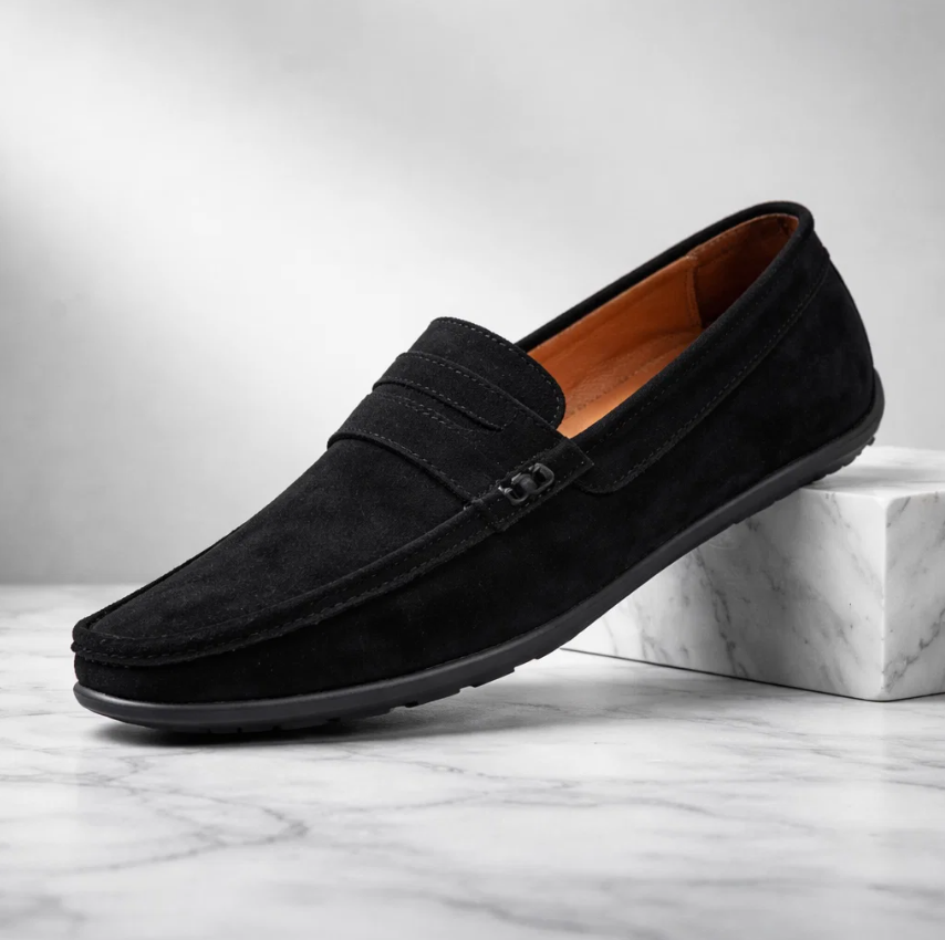 Westwood Suede Penny Loafers