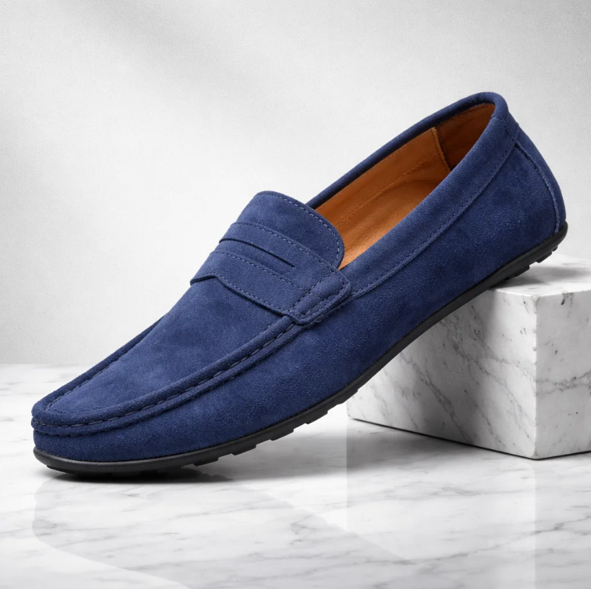 Westwood Suede Penny Loafers