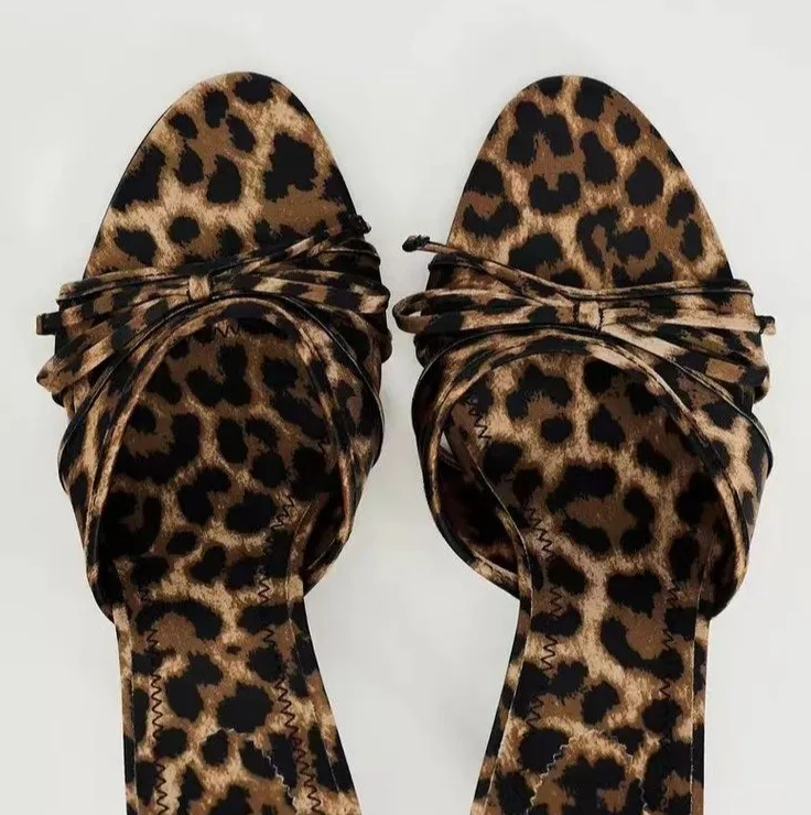 Caterina Donatello Leopard Heels