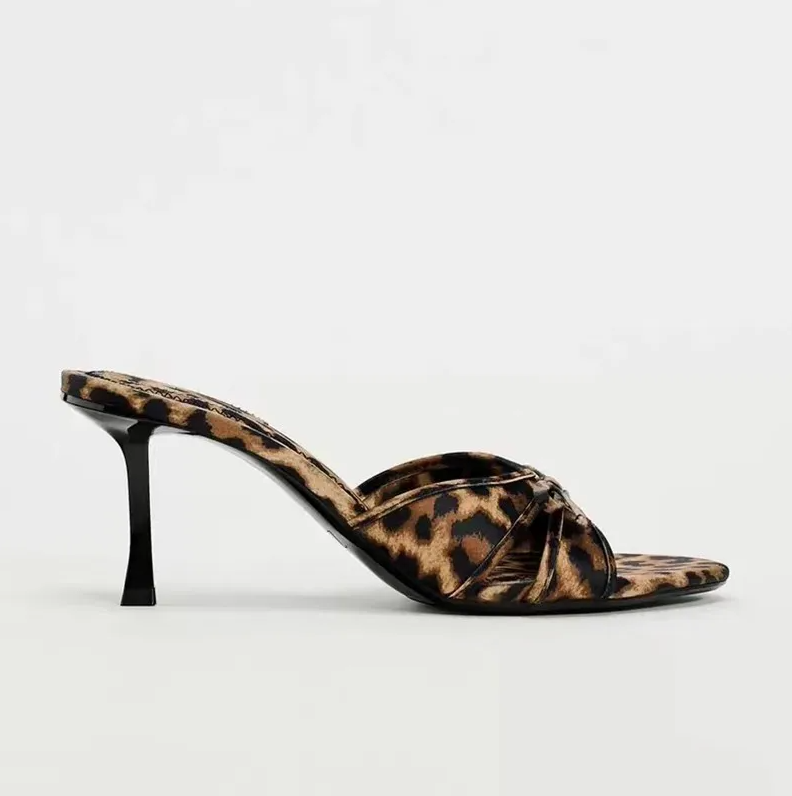 Caterina Donatello Leopard Heels