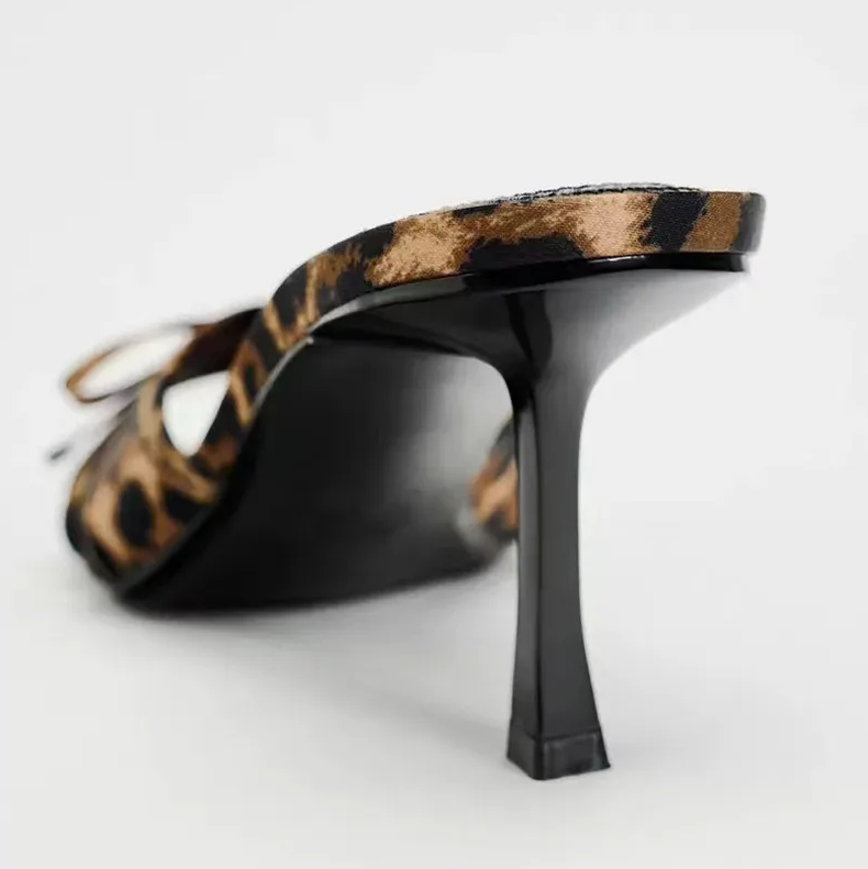 Caterina Donatello Leopard Heels