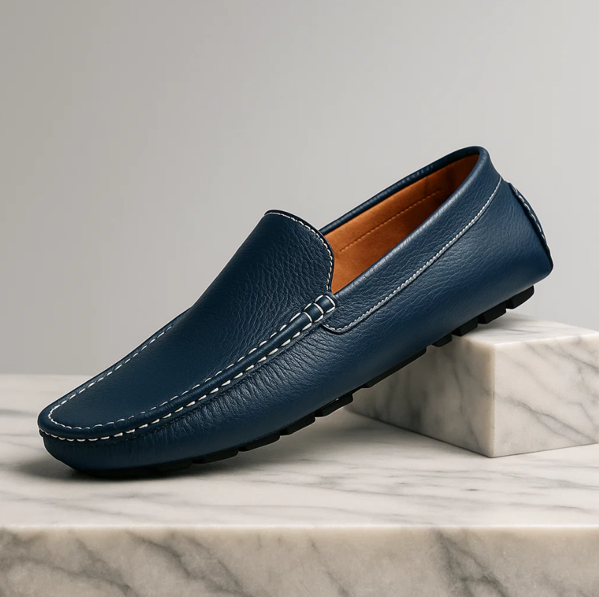 Rivano Leather Loafers