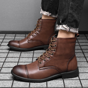 Renzo Lombardi Leather Boots