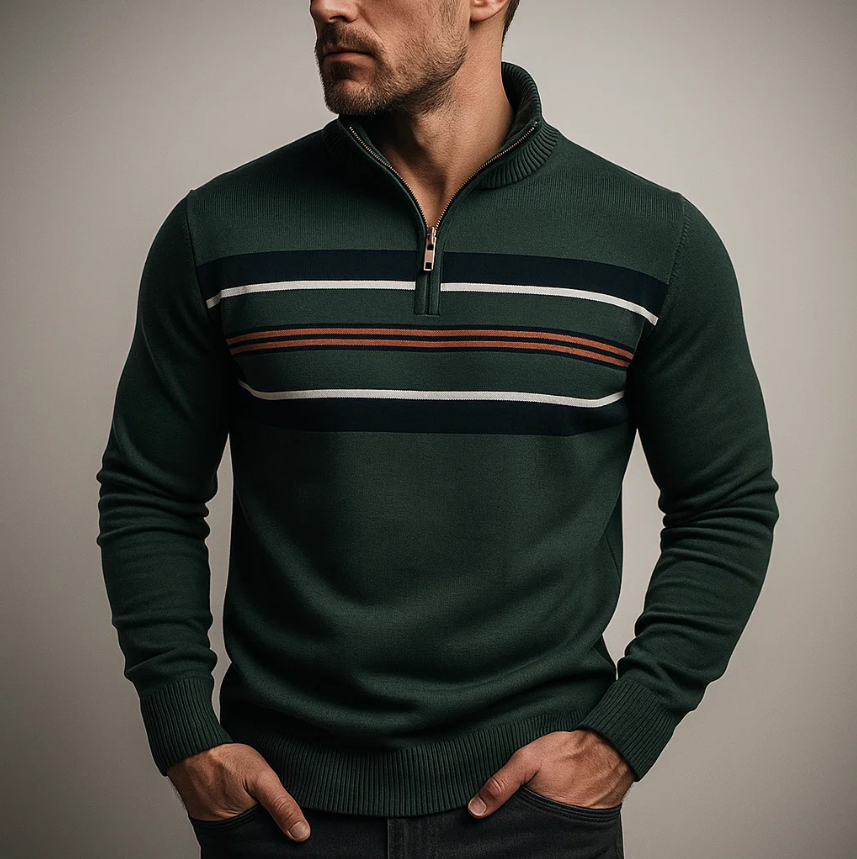 Waverly Cotton Striped Sweater