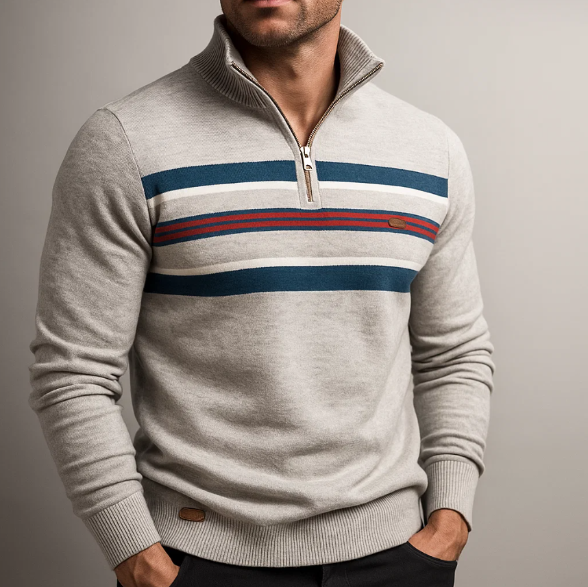 Waverly Cotton Striped Sweater