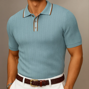 Stefano Herringbone Polo
