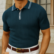 Stefano Herringbone Polo