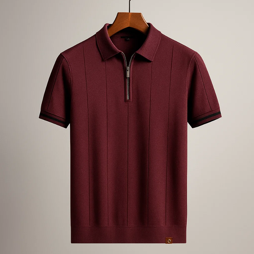 Alcott Zip Polo