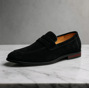 Cavendish Suede Penny Loafers