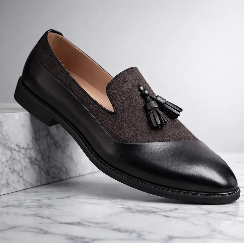 Rivoli Leather Tassel Loafer