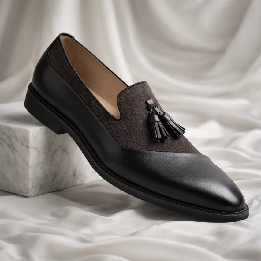Rivoli Leather Tassel Loafer