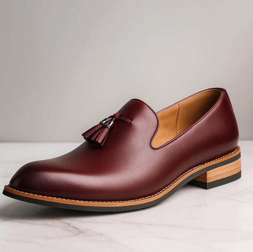 Vance Leather Tassel Loafers