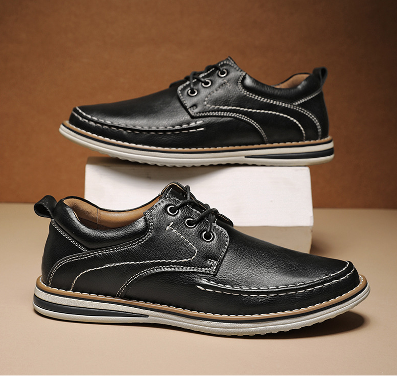 Wesley Leather Derby Shoes