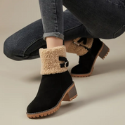 Stella Bennett Shearling-Lined Ankle Boots