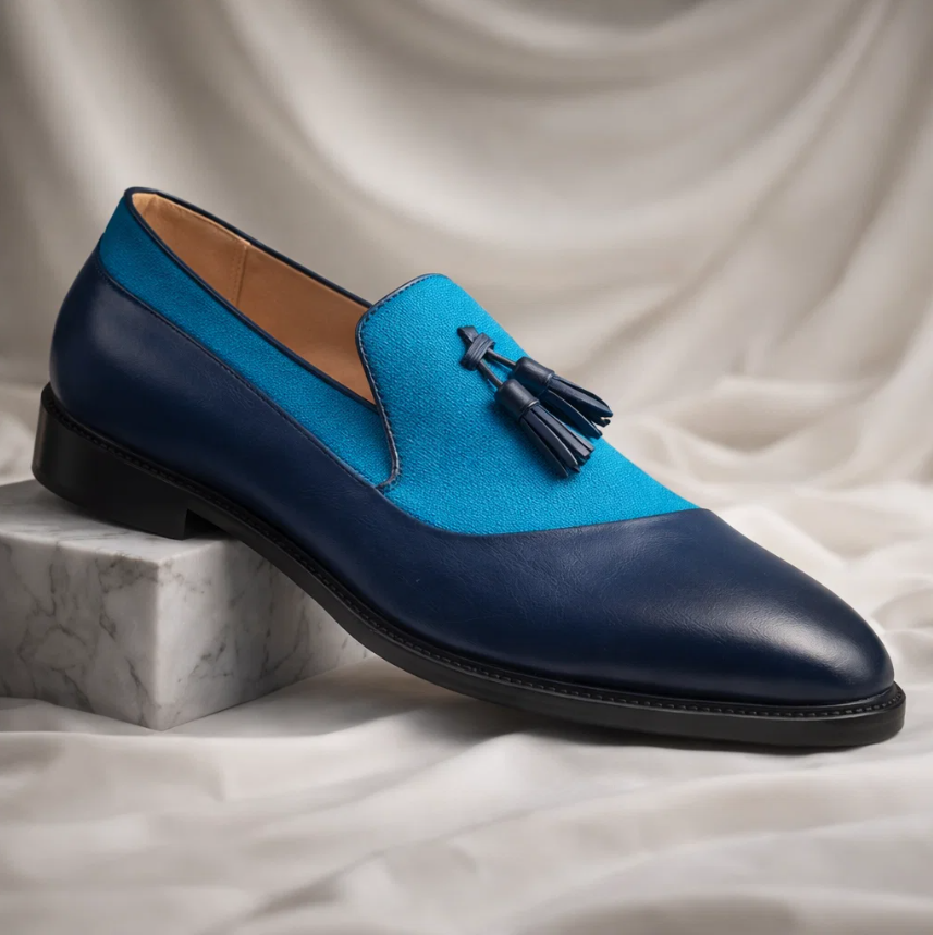 Rivoli Leather Tassel Loafer