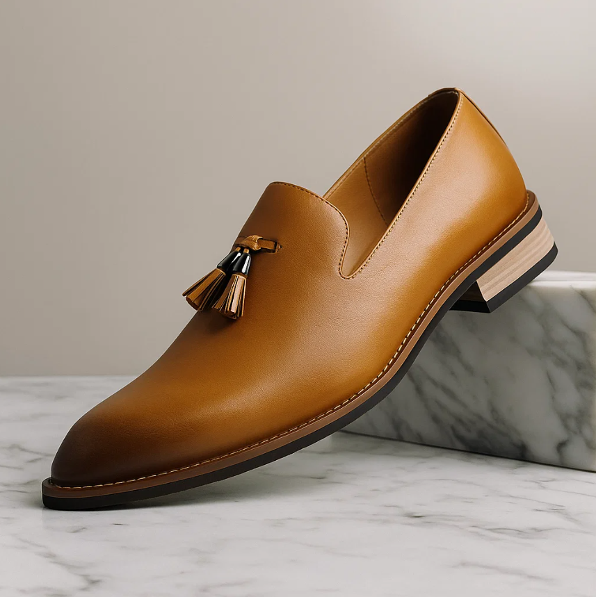 Vance Leather Tassel Loafers
